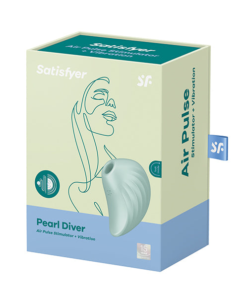 Satisfyer Pearl Diver - Mint - Empower Pleasure