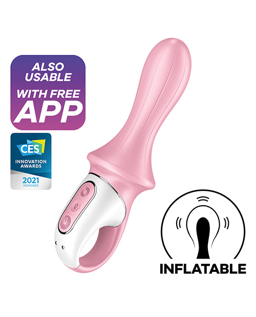 Satisfyer Air Pump Booty 5+ - Red - Empower Pleasure