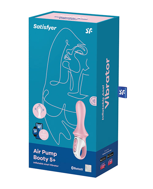 Satisfyer Air Pump Booty 5+ - Red - Empower Pleasure