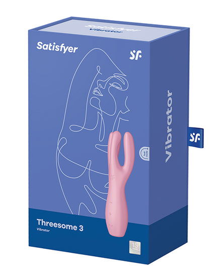 Satisfyer Threesome 3 - Pink Satisfyer Threesome 3 - Pink