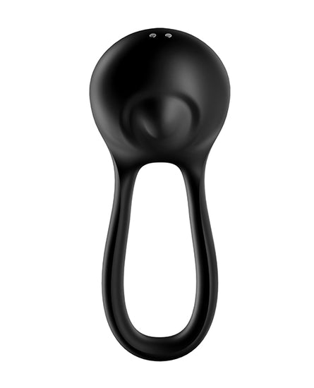 Satisfyer Majestic Duo Ring Vibrator - Black - Empower Pleasure