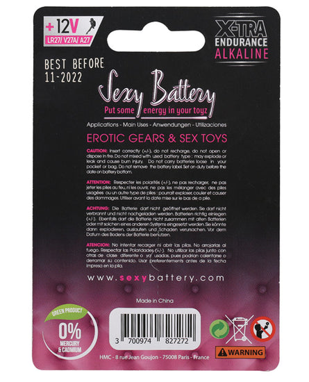 Sexy Battery 27A- Box of 10 - Empower Pleasure