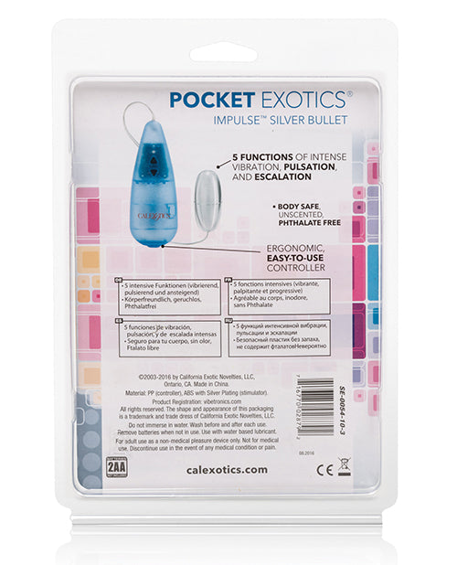 Impulse Pocket Paks w/Silver Bullet - Empower Pleasure