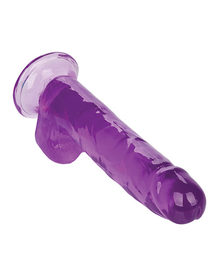 Size Queen 8" Dildo - Purple - Empower Pleasure