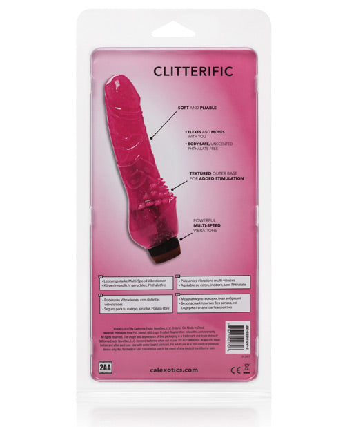 Hot Pinks Jelly Clitterific - Empower Pleasure