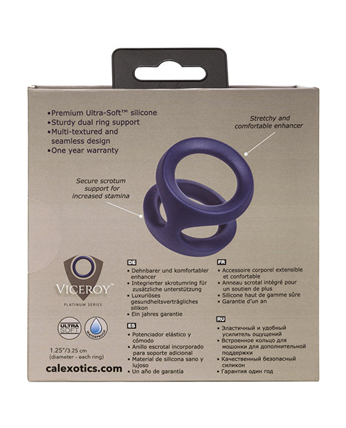 Viceroy Dual Ring - Blue - Empower Pleasure