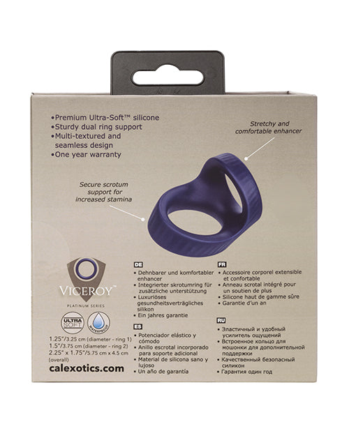 Viceroy Max Dual Ring - Blue - Empower Pleasure