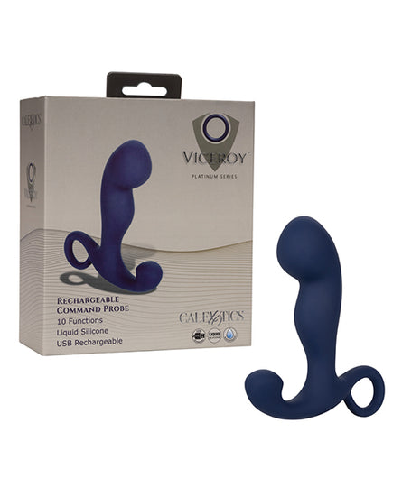 Viceroy Rechargeable Command Probe - Navy - Empower Pleasure