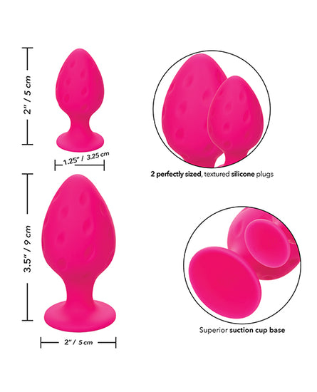 Cheeky Butt Plug - Pink - Empower Pleasure