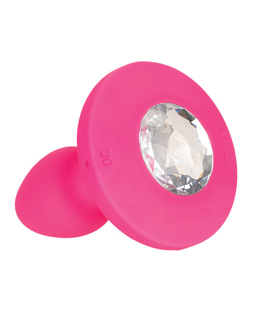 Cheeky Gems Small Rechargeable Vibrating Probe - Pink - Empower Pleasure