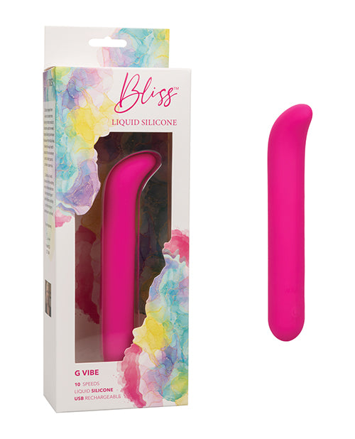 Bliss Liquid Silicone G Vibe - Pink - Empower Pleasure