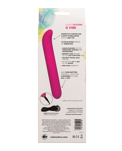 Bliss Liquid Silicone G Vibe - Pink - Empower Pleasure