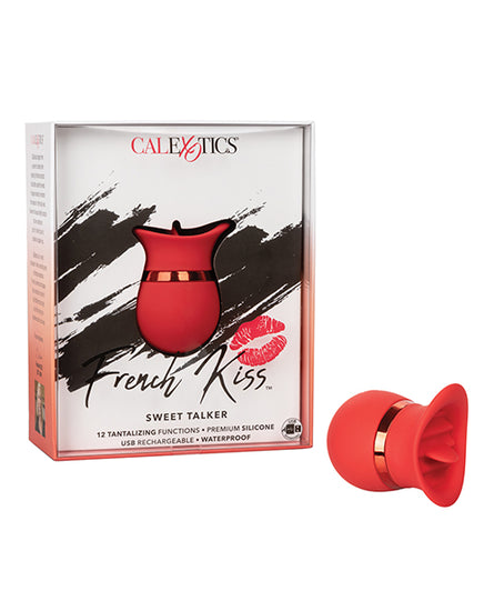 French Kiss Sweet Talker - Red - Empower Pleasure