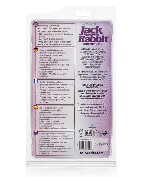 Jack Rabbit My First Waterproof - Purple - Empower Pleasure