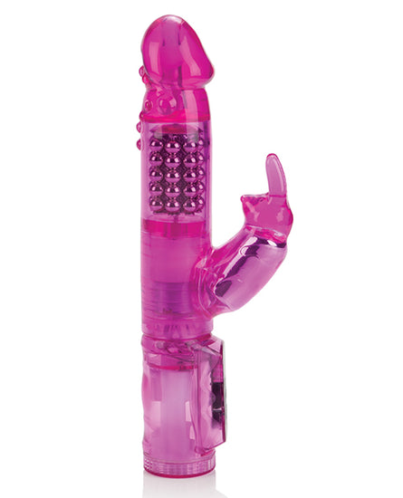 Jack Rabbit with Floating Beads Waterproof - Assorted Colors - Empower Pleasure