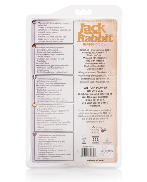 Jack Rabbit Platinum Collection - Assorted Colors - Empower Pleasure