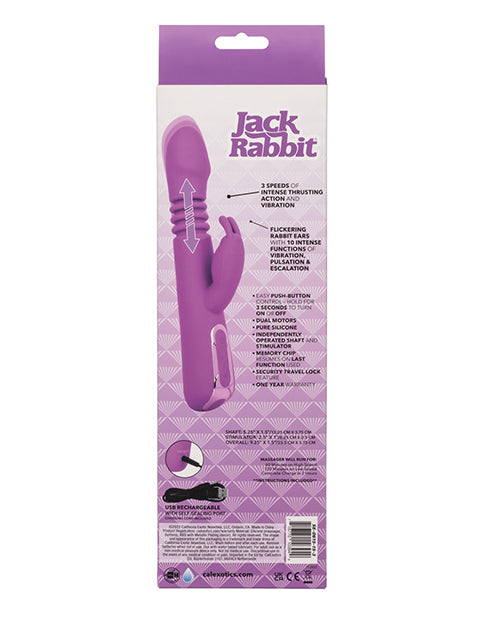 Jack Rabbit Elite Thrusting Rabbit - Empower Pleasure