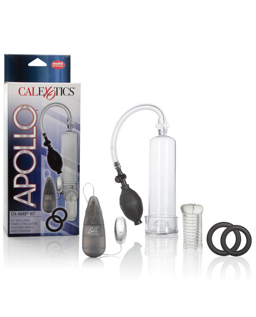 Apollo Sta-Hard Kit - Clear - Empower Pleasure