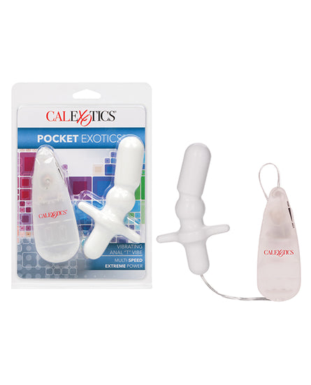 Pocket Exotics Anal T Vibe - Ivory - Empower Pleasure