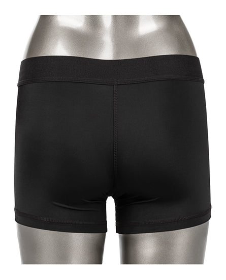 Her Royal Harness Boxer Brief 2XL/3XL - Black - Empower Pleasure