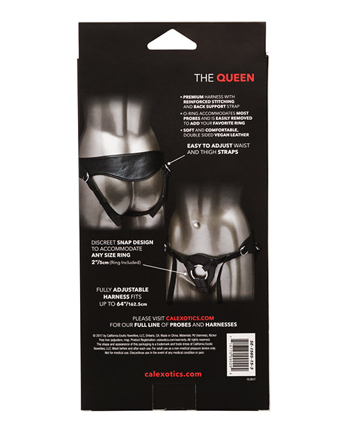 Her Royal Harness The Queen - Black - Empower Pleasure