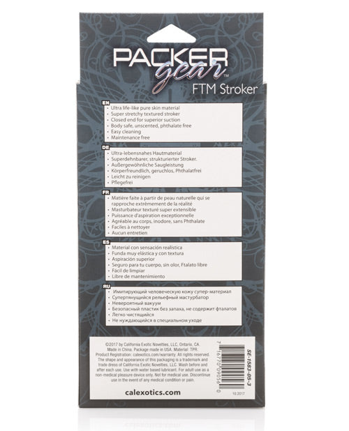 Packer Gear FTM Stroker - Black