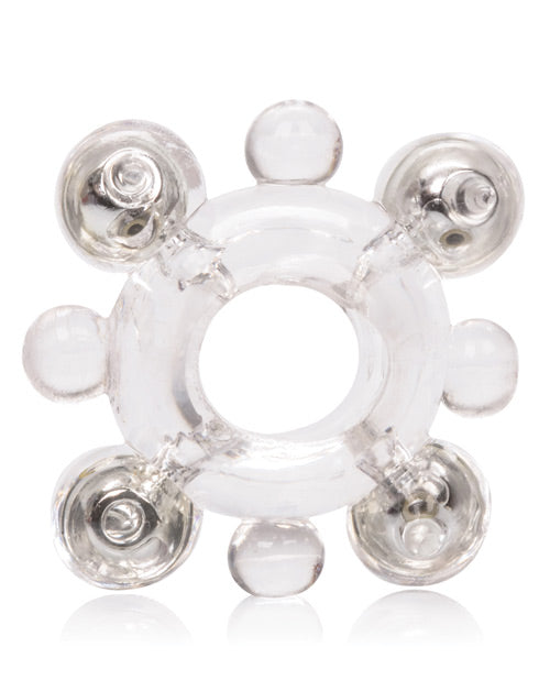 Basic Essentials Enhancer Ring w/ Beads - Clear
