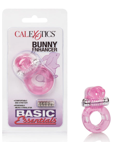 Basic Essentials Bunny Enhancer - Pink - Empower Pleasure