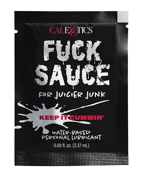 Fuck Sauce Water-Based Personal Lubricant Sachet - .08 oz - Empower Pleasure