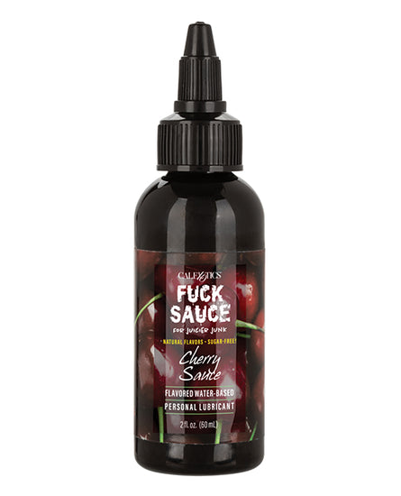 Fuck Sauce Flavored Water-Based Personal Lubricant - 2 oz Cherry - Empower Pleasure