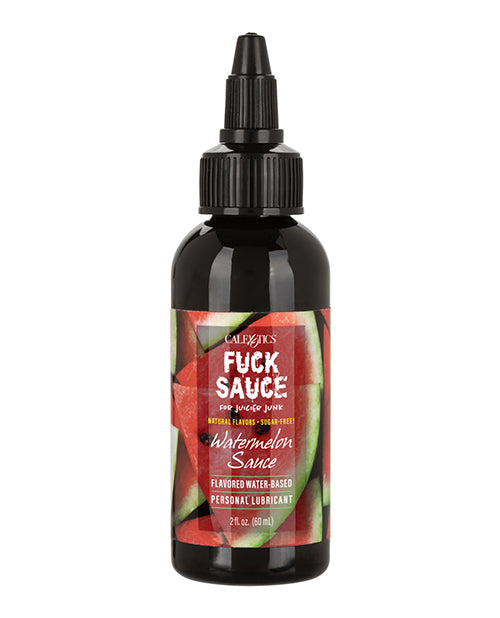 Fuck Sauce Flavored Water-Based Personal Lubricant - 2 oz Watermelon - Empower Pleasure