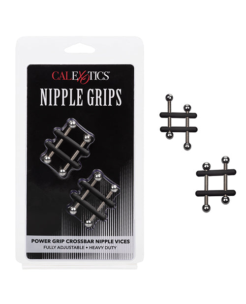 Nipple Grips Power Grip Crossbar Nipple Vices - Black