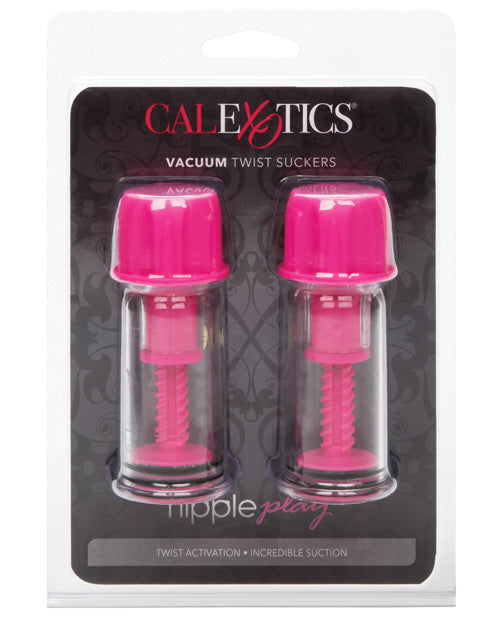 Nipple Play Vacuum Twist Suckers - Empower Pleasure