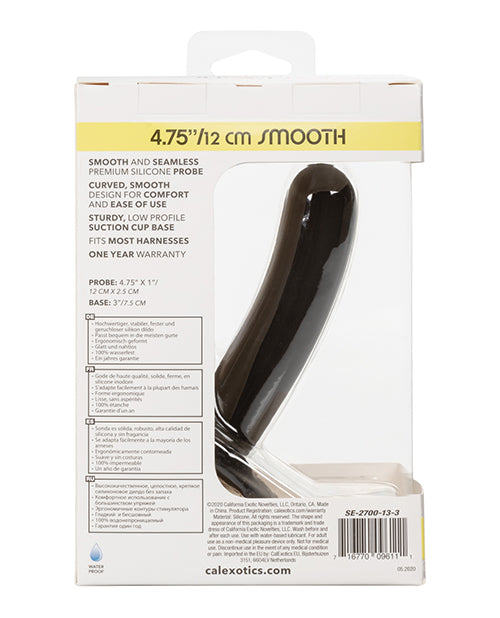 Boundless 4.75" Smooth - Black - Empower Pleasure