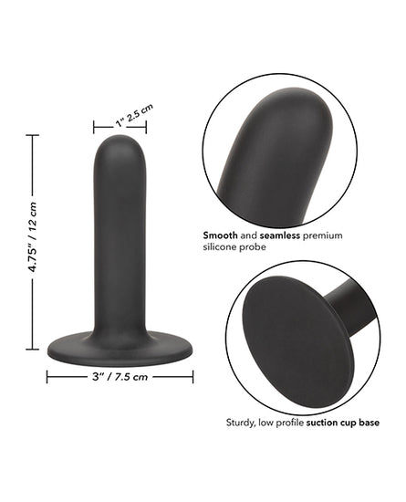 Boundless 4.75" Smooth - Black - Empower Pleasure