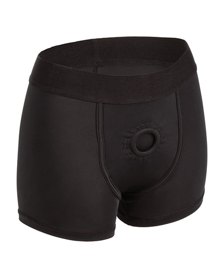 Boundless Boxer Brief S/M - Black - Empower Pleasure