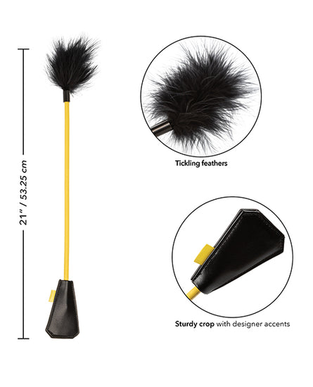 Boundless Feather Crop - Empower Pleasure