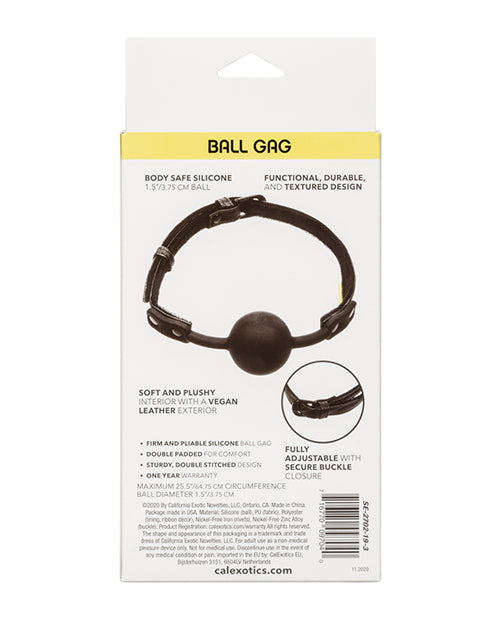 Boundless Ball Gag - Black - Empower Pleasure