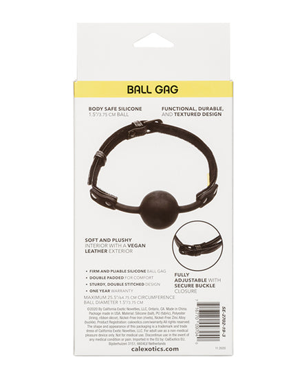 Boundless Ball Gag - Black - Empower Pleasure