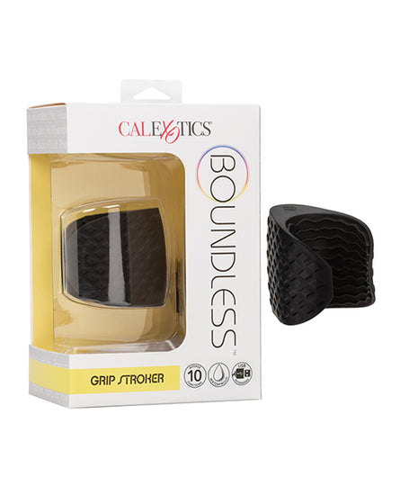 Boundless Grip Stroker - Black - Empower Pleasure