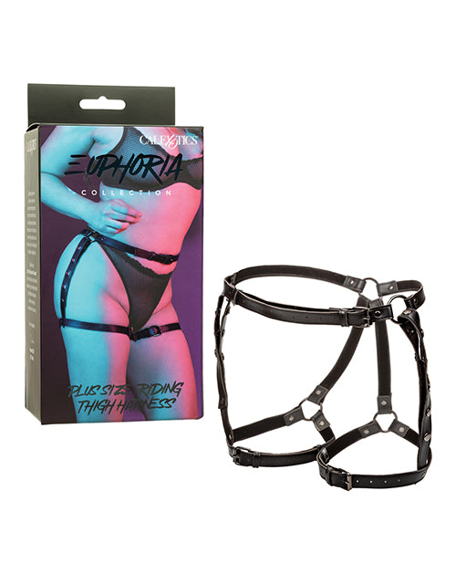 Euphoria Collection Plus-Size Riding Thigh Harness - Empower Pleasure
