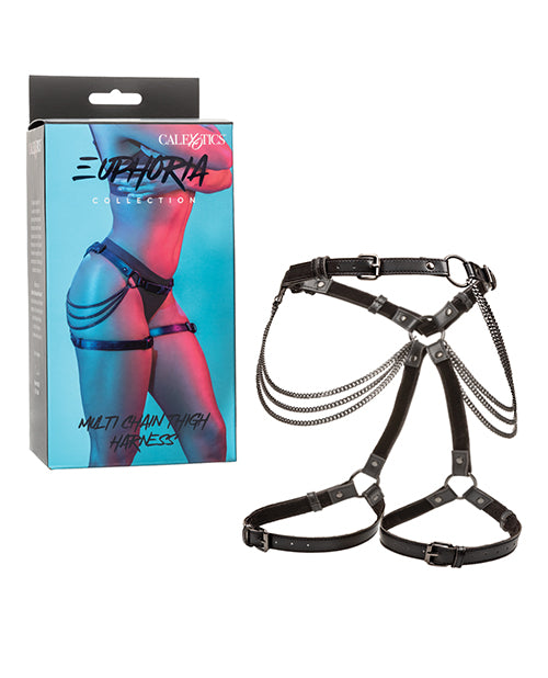 Euphoria Collection Multi-Chain Thigh Harness - Empower Pleasure