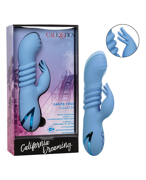 California Dreaming Santa Cruz Coaster - Blue - Empower Pleasure