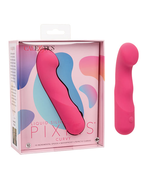 Liquid Silicone Pixies Curvy - Pink - Empower Pleasure