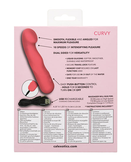 Liquid Silicone Pixies Curvy - Pink - Empower Pleasure