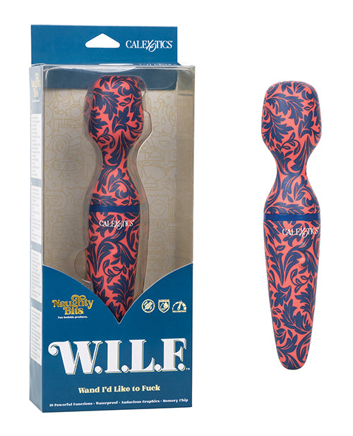 Naughty Bits W.I.L.F. Wand I'd Like to Fuck - Multi Color - Empower Pleasure