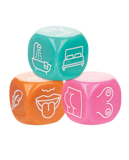 Naughty Bits Roll With It Icon Based Sex Dice - Empower Pleasure