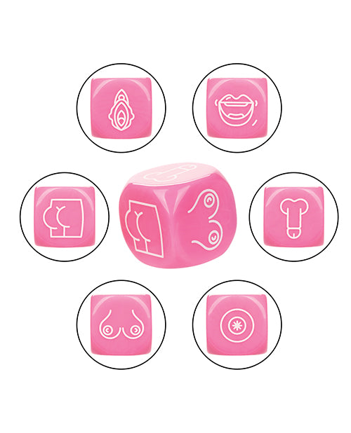Naughty Bits Roll With It Icon Based Sex Dice - Empower Pleasure