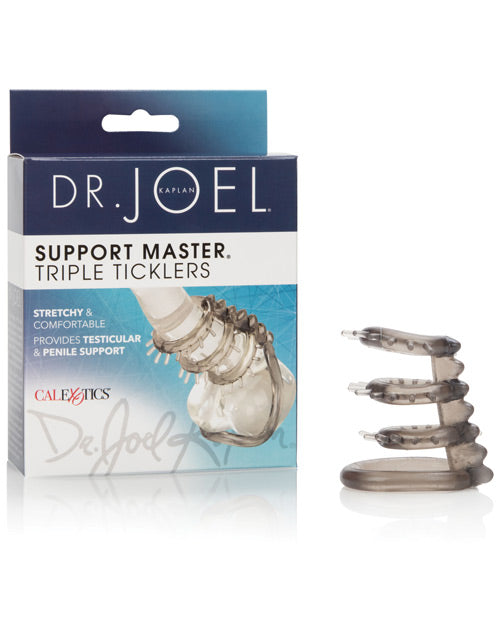 Dr Joel Kaplan Support Master Triple Tickler - Smoke - Empower Pleasure