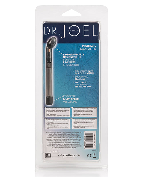 Dr Joel Kaplan 7.5" Prostate Massager - Black - Empower Pleasure